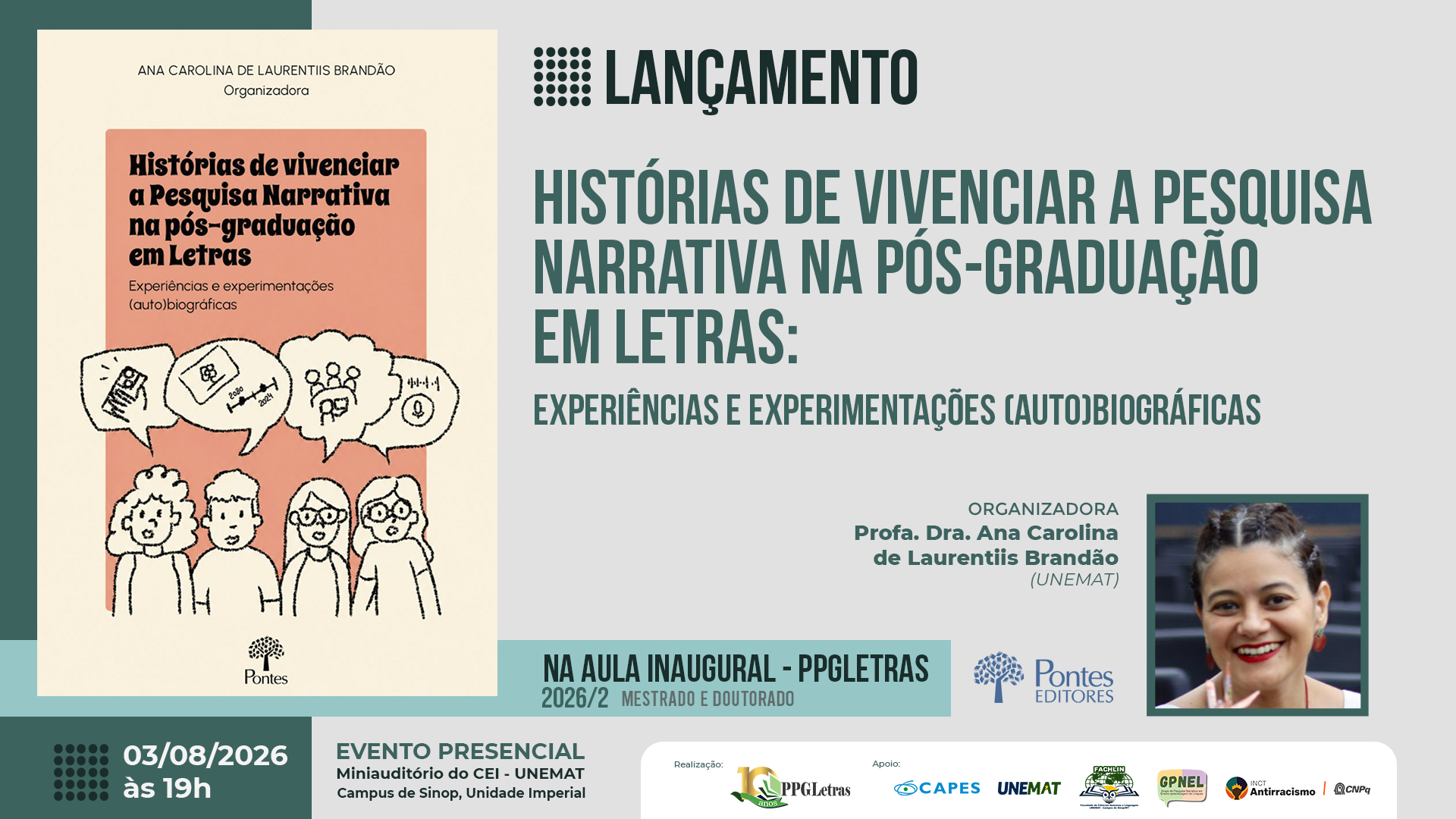 Aula Inaugural | 2026-02 - Lançamento Livro