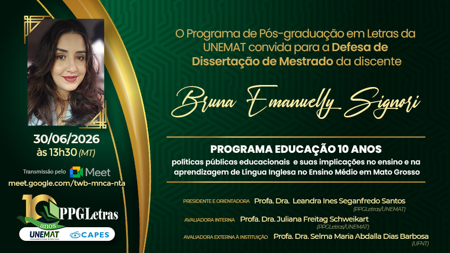 Bancas de defesa | 30/06 13h30 Bru