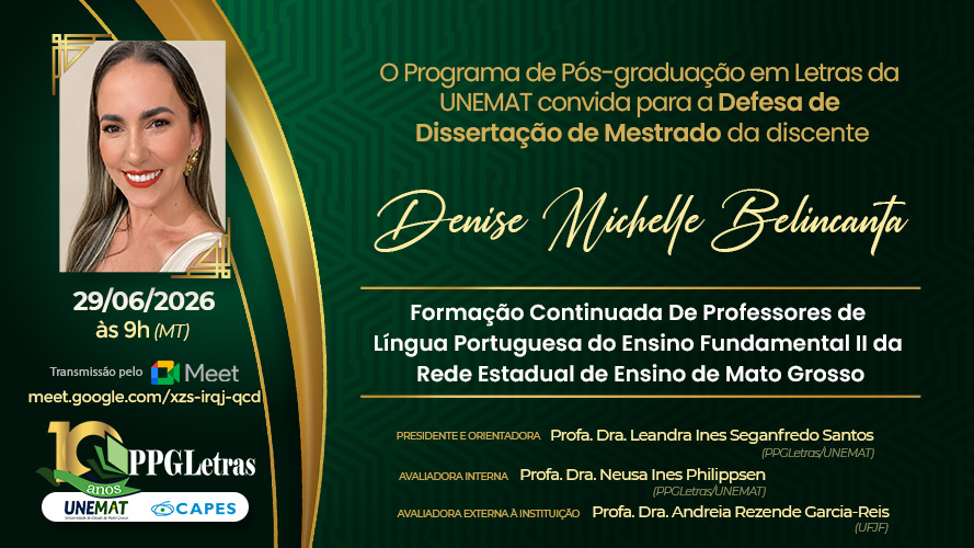 Bancas de defesa | 29/06