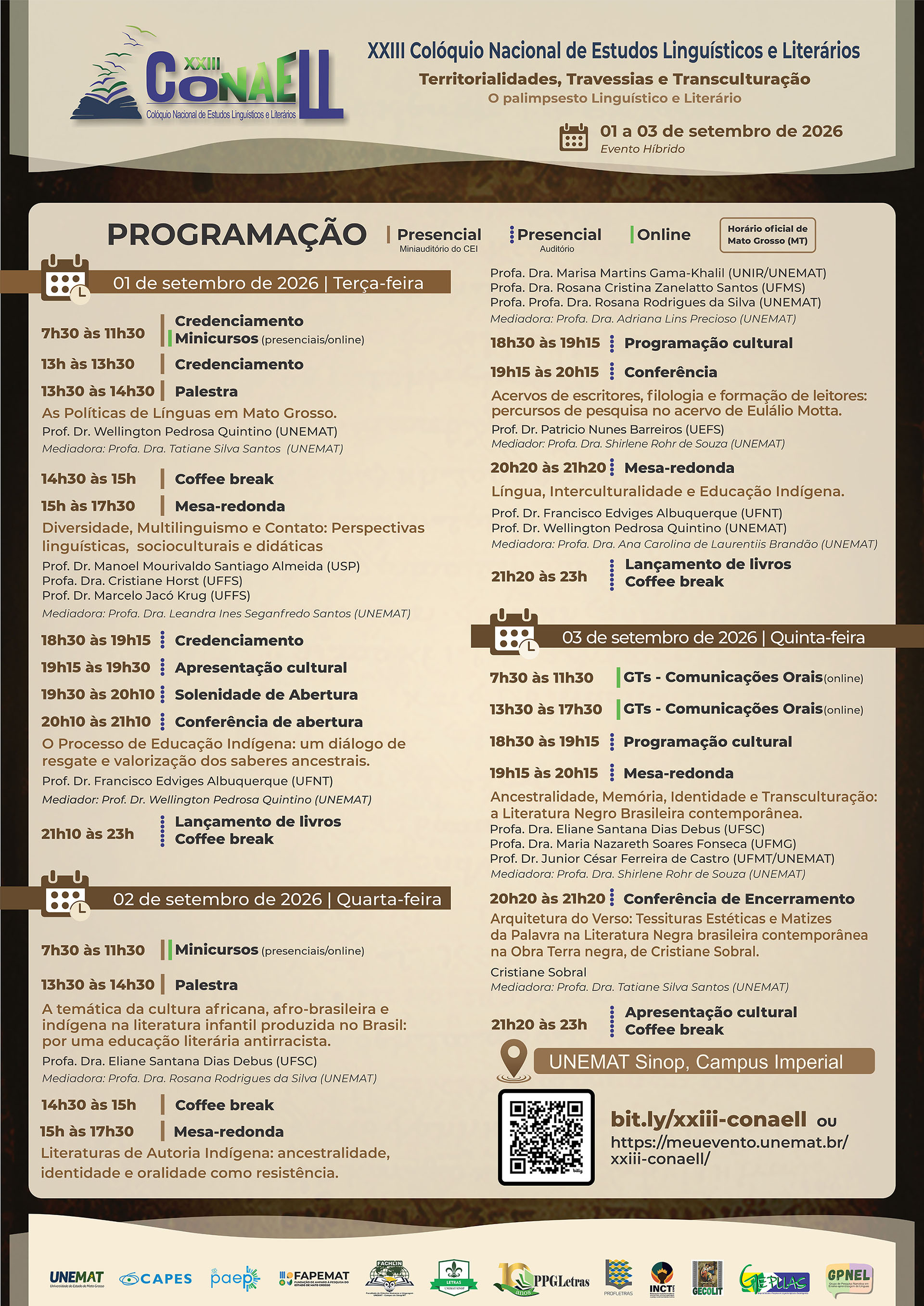 xxiii conaell 2026 programacao