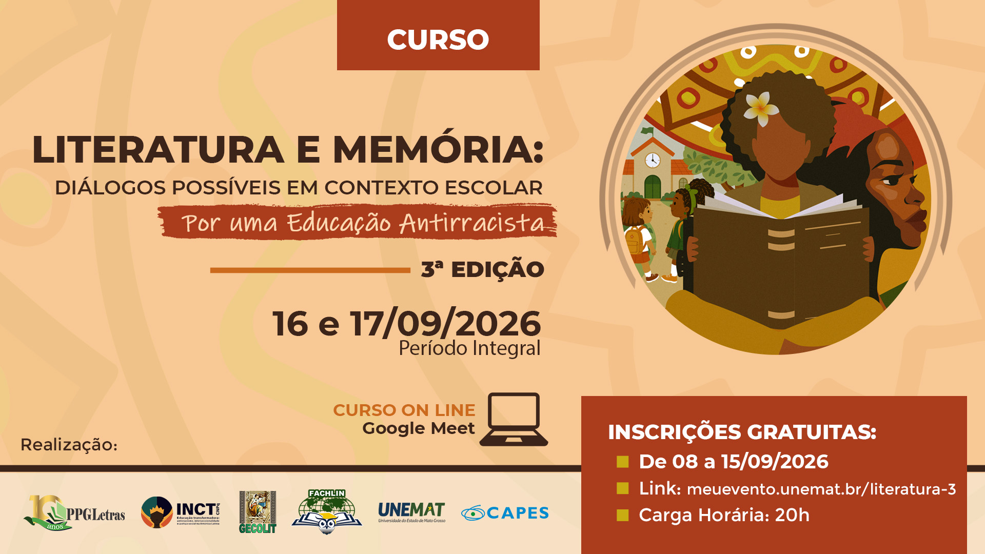 Curso Literatura e Memória | 3ª Edição